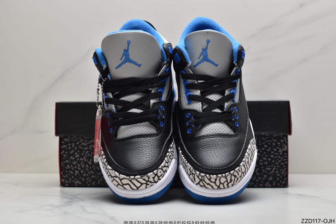 250 乔丹Air Jordan 3 AJ3代中帮复古休闲运动文化篮球鞋CT8532