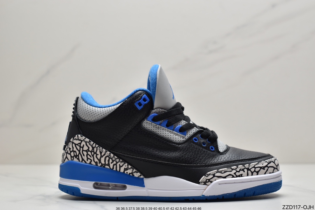 250 乔丹Air Jordan 3 AJ3代中帮复古休闲运动文化篮球鞋CT8532