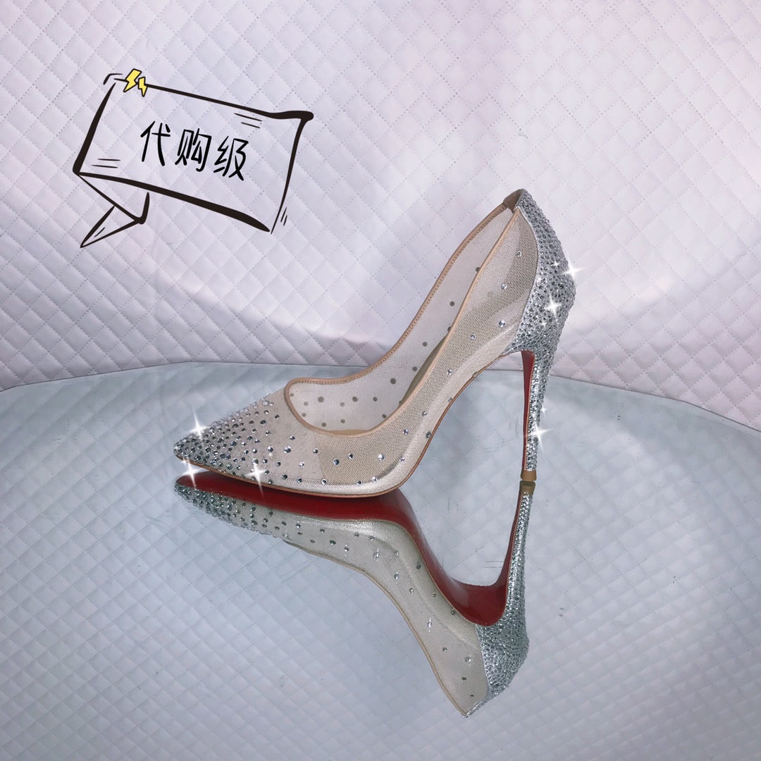 NO:100488,High-end customization 2025 diamond classic series!  H10Cm, size 35-42.9033-. Silver base fantasy color imitation diamond, official website synchronization. Standard European code Reference:9033- Color:silver Material:fishnet/diamond Lining:goat leather Heel height:10Cm Sole:leather sole Size:EUR 34-42 (US 4-11):,,christian louboutin,louis vuitton19860909高端订制 2025钻石精典款系列！ H10Cm,尺码35-42码.9033-.银底幻彩仿奥钻,官网同步. 标准欧码 Reference:9033- Color:silver Material:fishnet/diamond Lining:goat leather Heel heigh:10Cm Sole:leather sole Size:EUR 34－42（US 4一11) :,,christian louboutin,louis vuitton,Women's Shoes