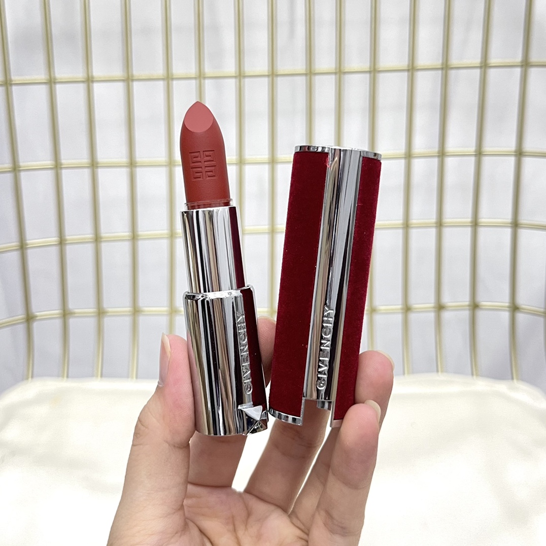 Givenchy Le Rouge Deep Velvet N35 Lipstick - Maple Brick Red 3 i1634437009 5031 2