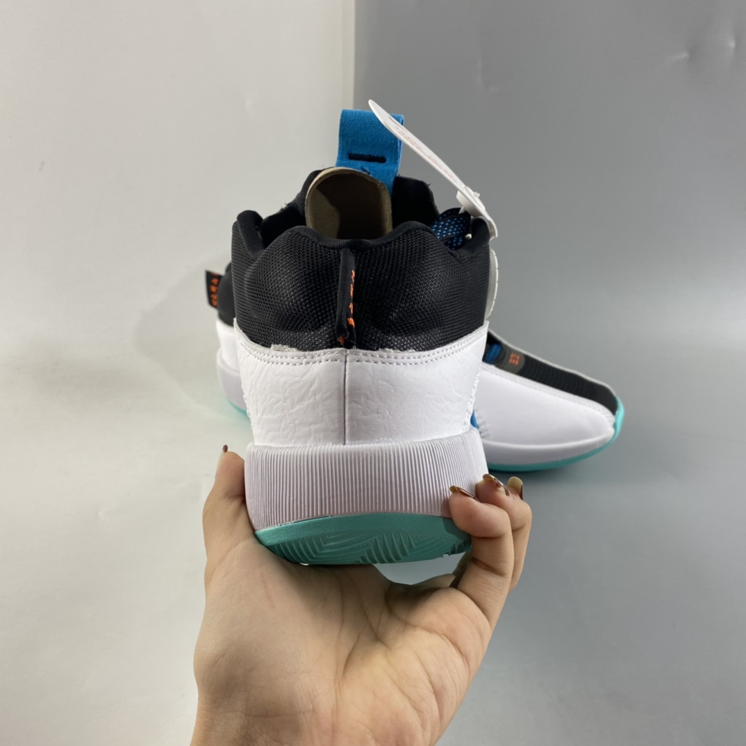P300  灭世版  Air  Jordan 35 GC PF“Morpho”湖水绿 郭艾伦专业实战篮球鞋CZ8153-100