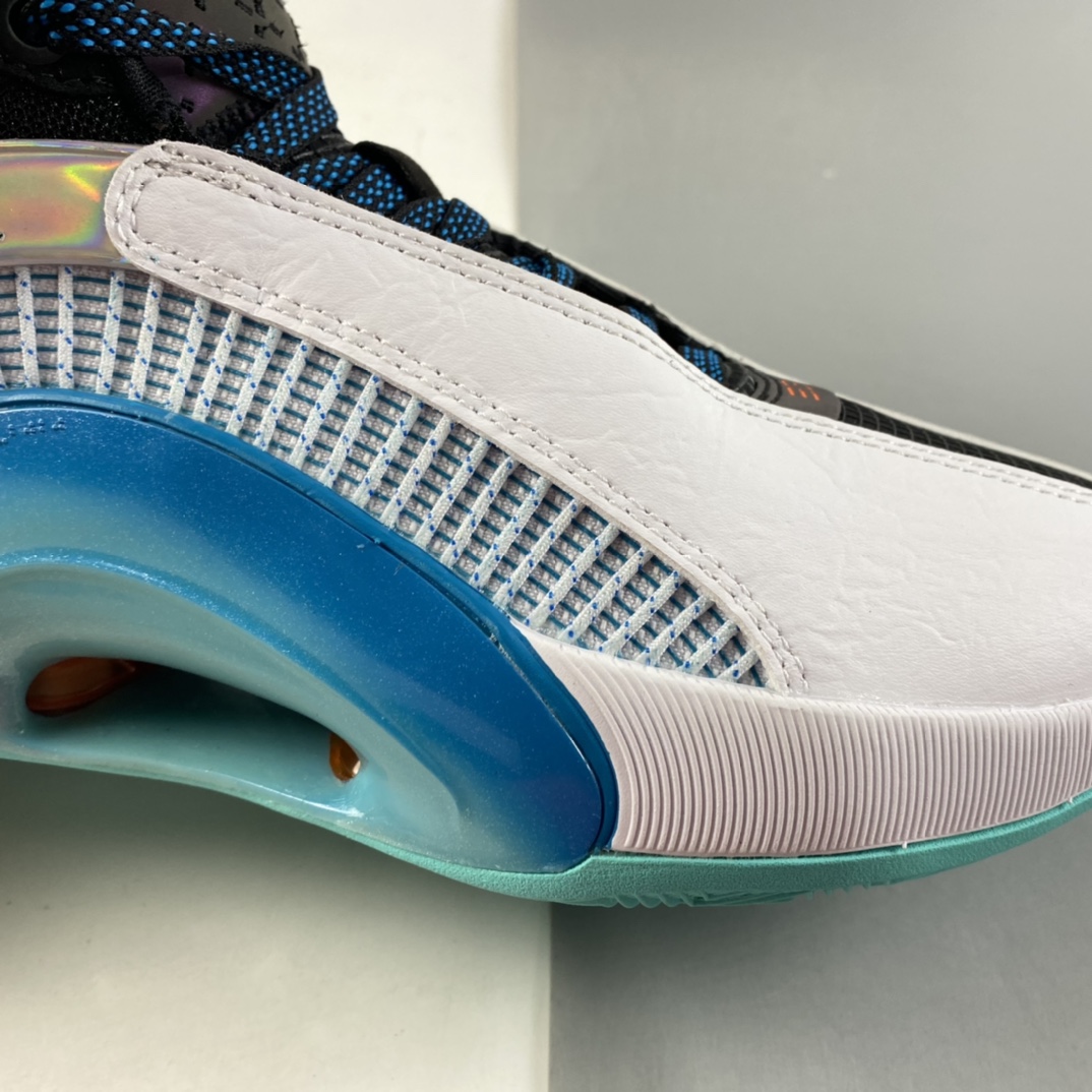 P300  灭世版  Air  Jordan 35 GC PF“Morpho”湖水绿 郭艾伦专业实战篮球鞋CZ8153-100