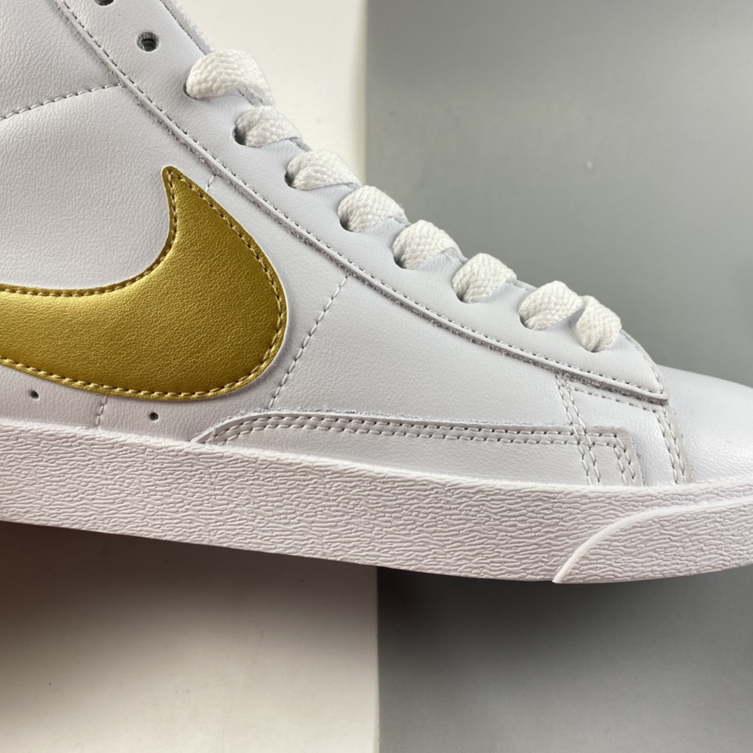 P160  NIKE Blazer Mid Retro 开拓者皮面高帮百搭休闲运动板鞋 AV9375-107