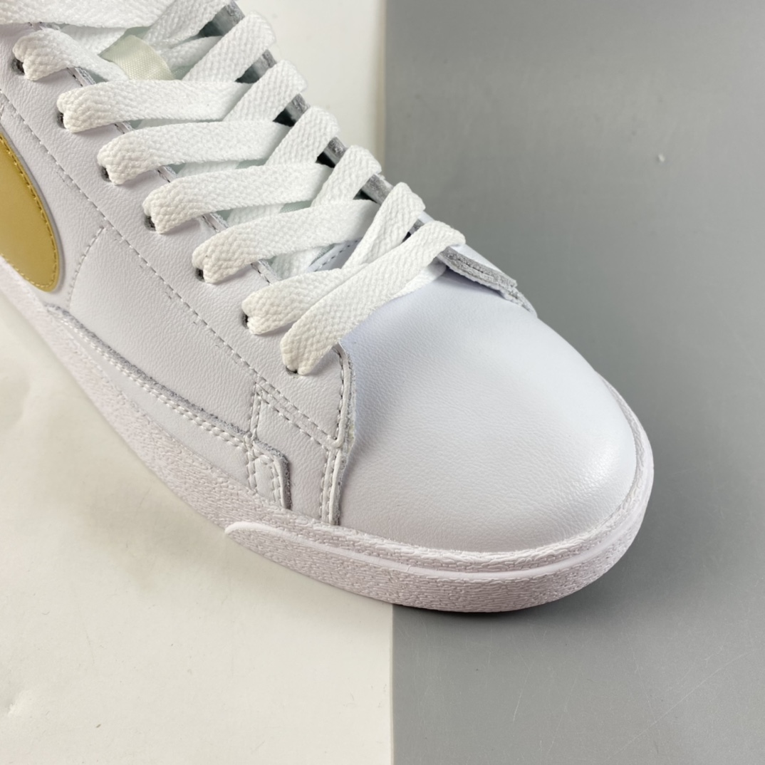 P160  NIKE Blazer Mid Retro 开拓者皮面高帮百搭休闲运动板鞋 AV9375-107