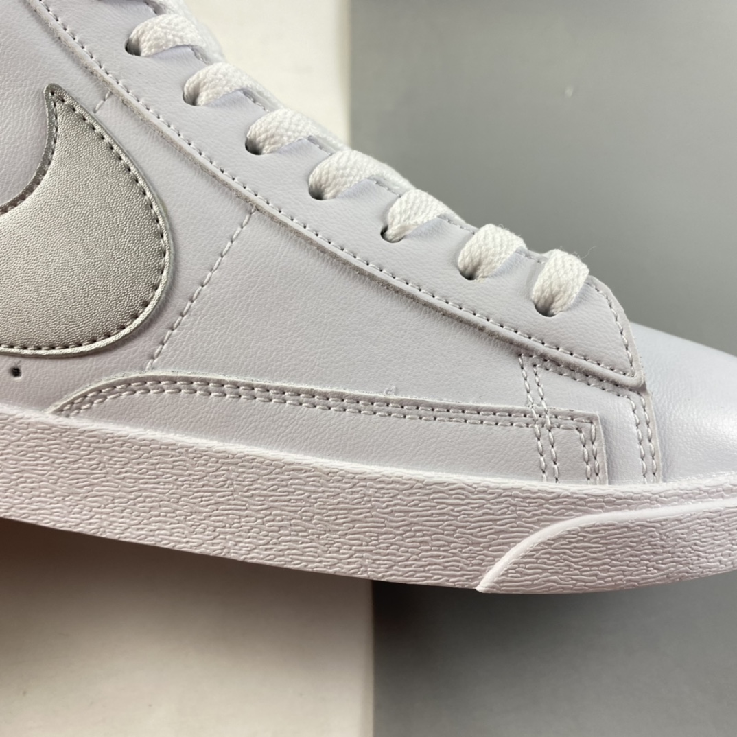 P160  NIKE Blazer Mid Retro 开拓者皮面高帮百搭休闲运动板鞋 AV9375-106