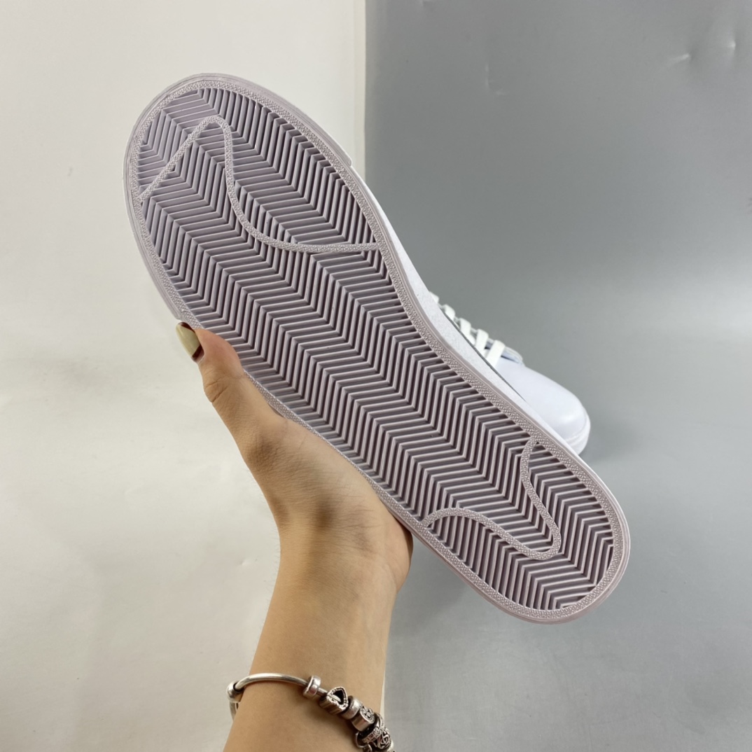 P160  NIKE Blazer Mid Retro 开拓者皮面高帮百搭休闲运动板鞋 AV9375-106