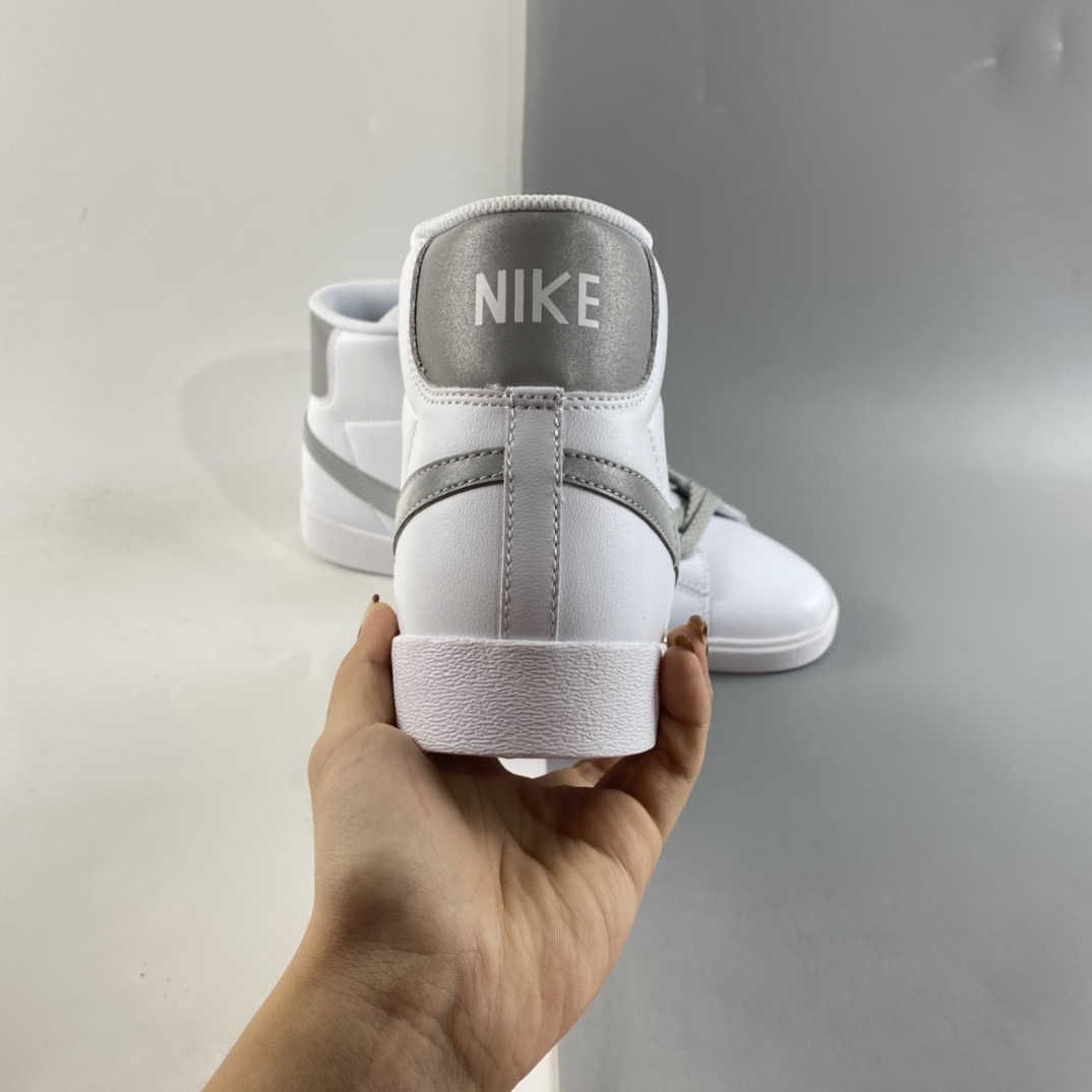 P160  NIKE Blazer Mid Retro 开拓者皮面高帮百搭休闲运动板鞋 845054-106
