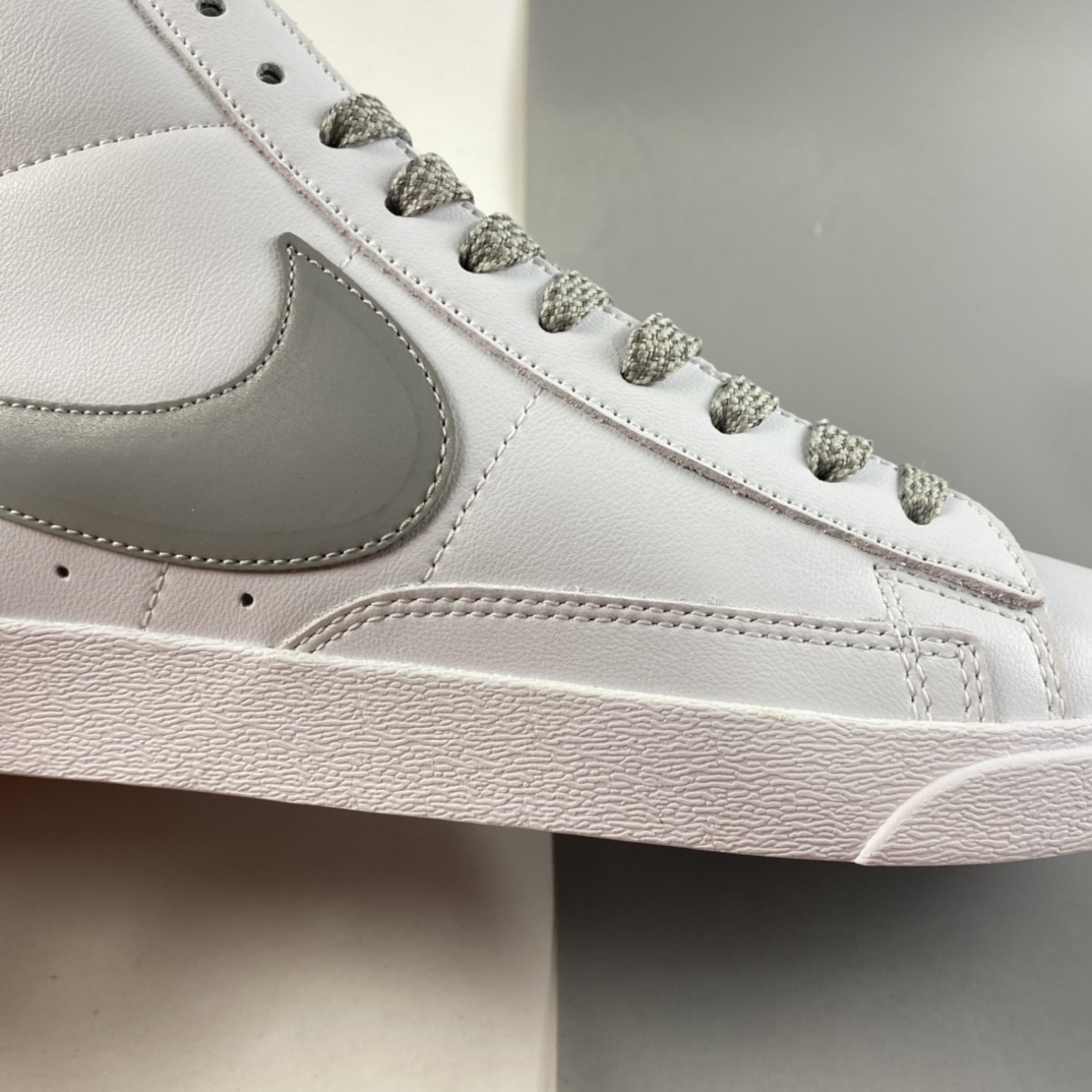 P160  NIKE Blazer Mid Retro 开拓者皮面高帮百搭休闲运动板鞋 845054-106