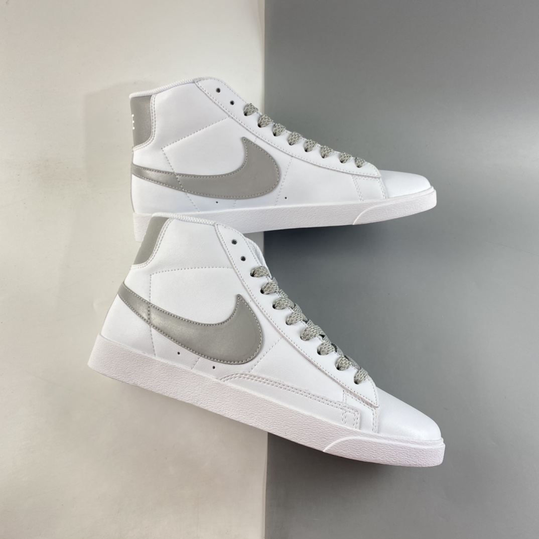 P160  NIKE Blazer Mid Retro 开拓者皮面高帮百搭休闲运动板鞋 845054-106