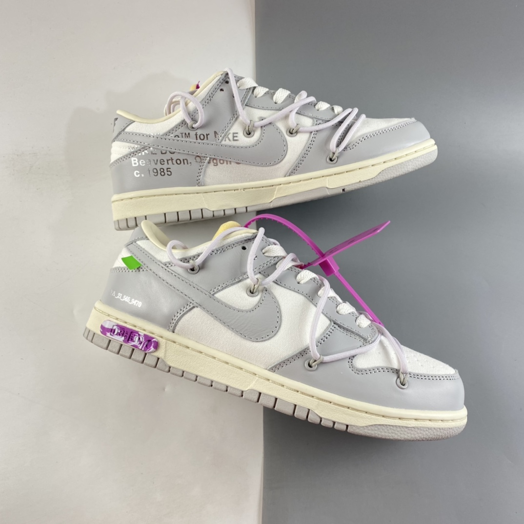 P280 Off-White x Nike SB Dunk Low”The 50”扣篮系列低帮经典百搭休闲运动板鞋 DM1602-118