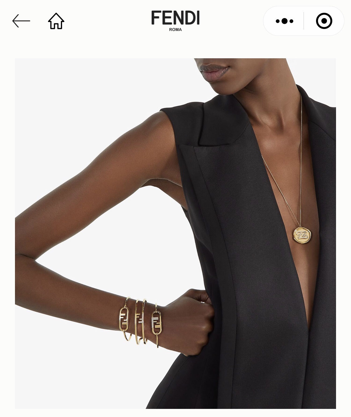 New FENDI Logo Handshake: High-End Custom Bracelets for Everyday Elegance. - 图片 2