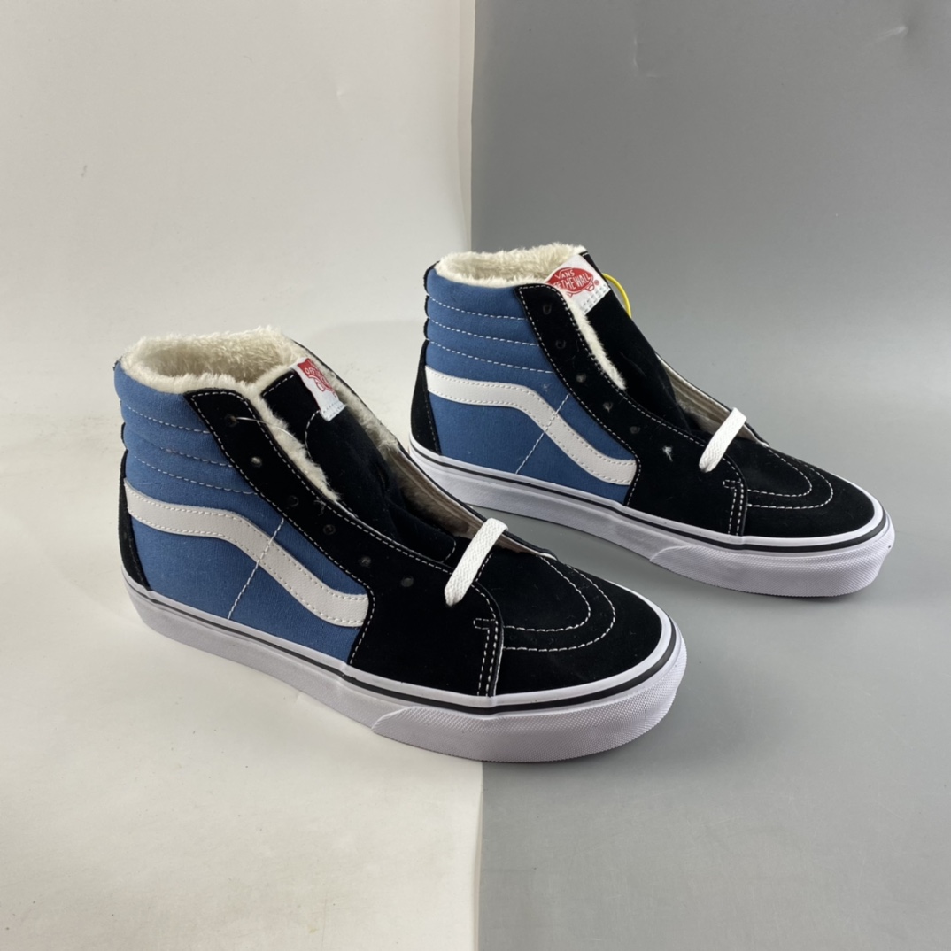 P160  Vans SK8-Hi 海军蓝经典系列 加绒款 VN000D5INVY