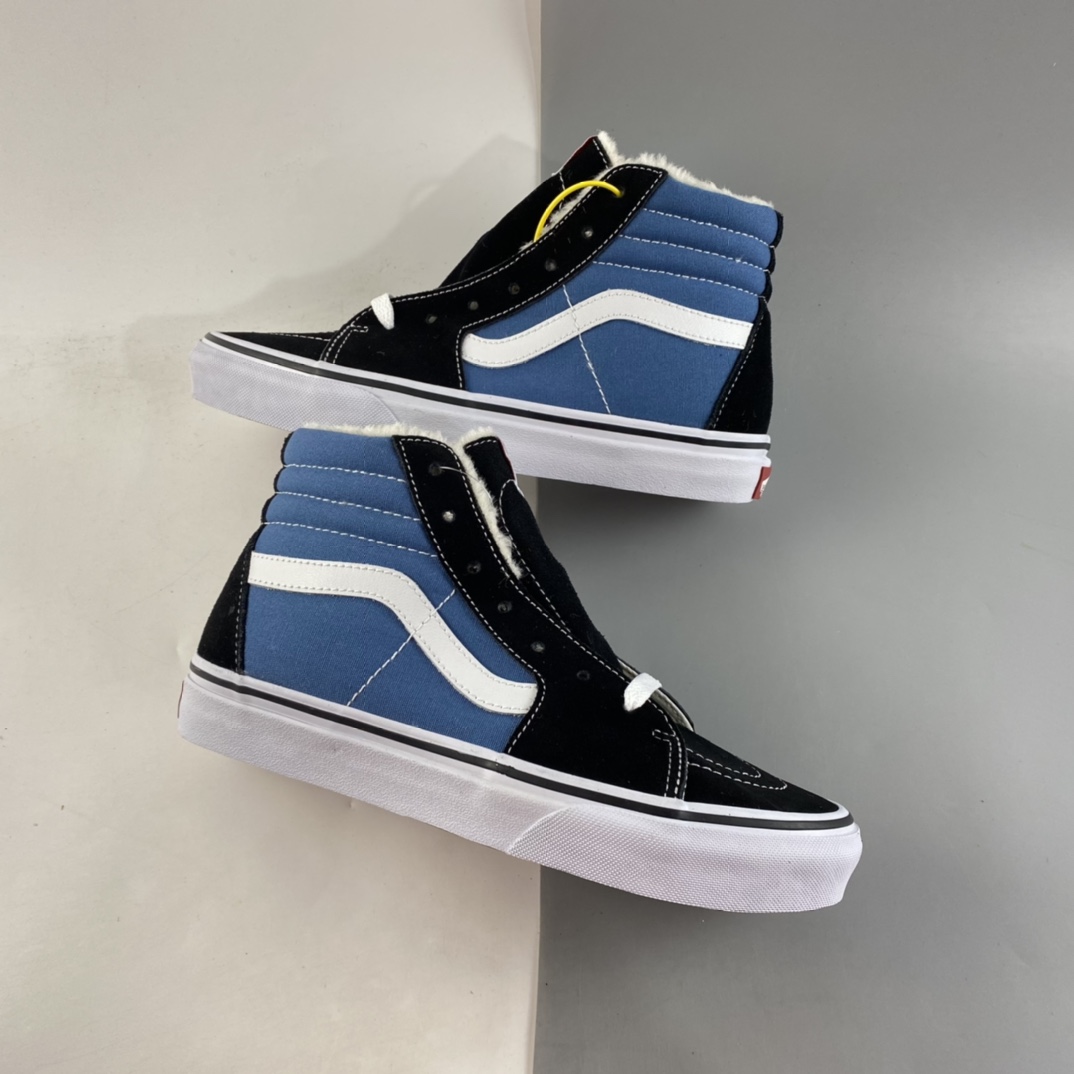 P160  Vans SK8-Hi 海军蓝经典系列 加绒款 VN000D5INVY