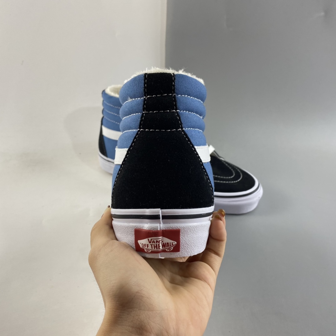 P160  Vans SK8-Hi 海军蓝经典系列 加绒款 VN000D5INVY