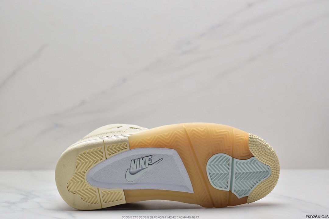 380 耐克/Nike Air Jordan 4 Retr OG”White/Cement”AJ4代中帮复古休闲运动文化篮球鞋CV9388-100