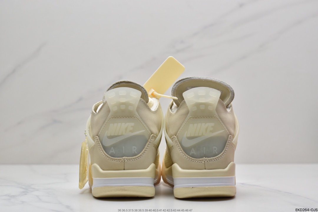 380 耐克/Nike Air Jordan 4 Retr OG”White/Cement”AJ4代中帮复古休闲运动文化篮球鞋CV9388-100