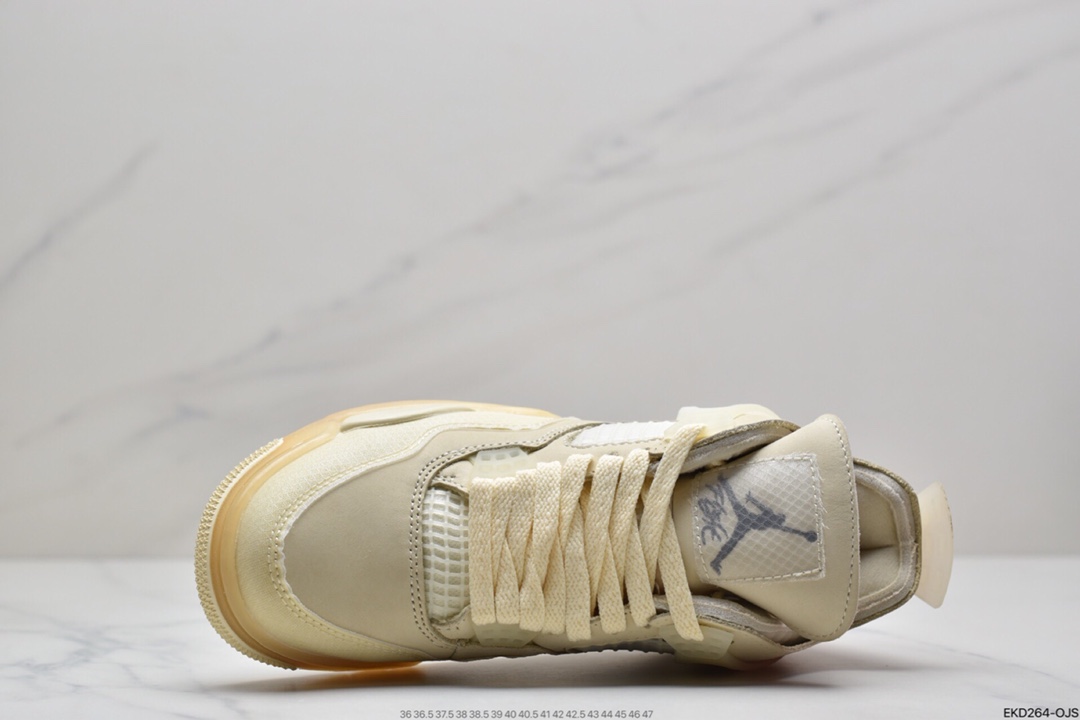 380 耐克/Nike Air Jordan 4 Retr OG”White/Cement”AJ4代中帮复古休闲运动文化篮球鞋CV9388-100