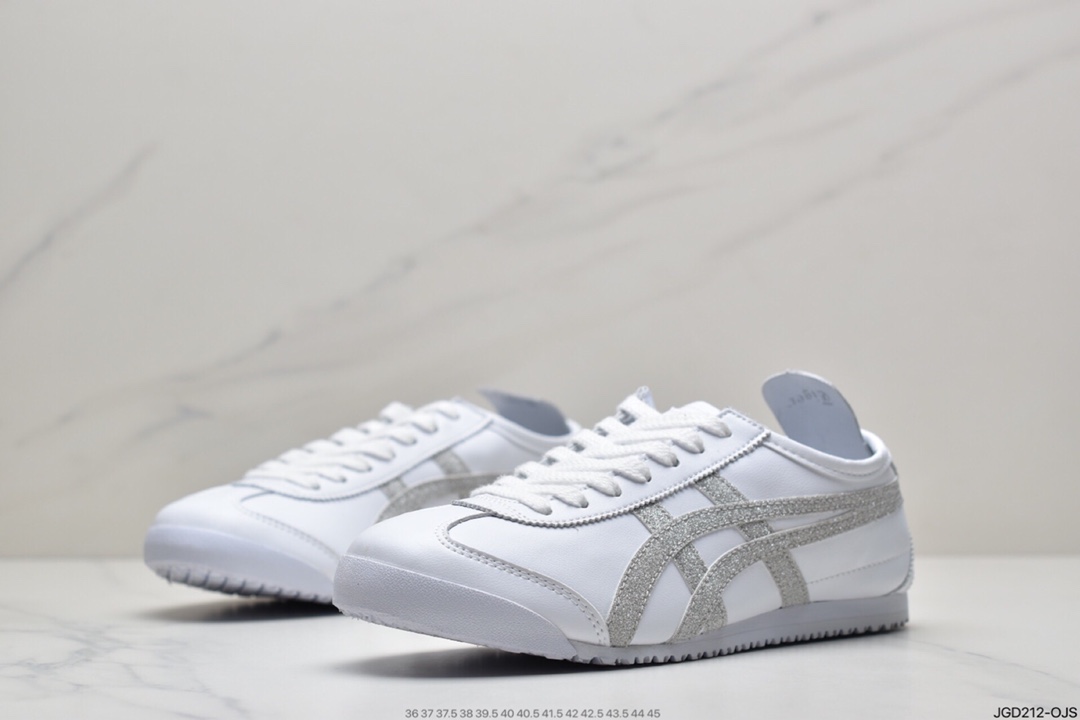 180 日产经典老牌-鬼塚虎Onitsuka Tiger Mexico 66经典墨西哥系列复古经典百搭休闲皮革慢跑鞋