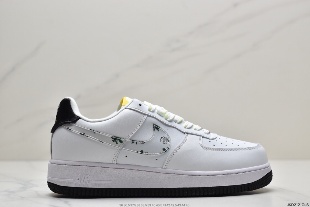 160 耐克Nike Air Force 1 采用白色皮革鞋面CW5859-100