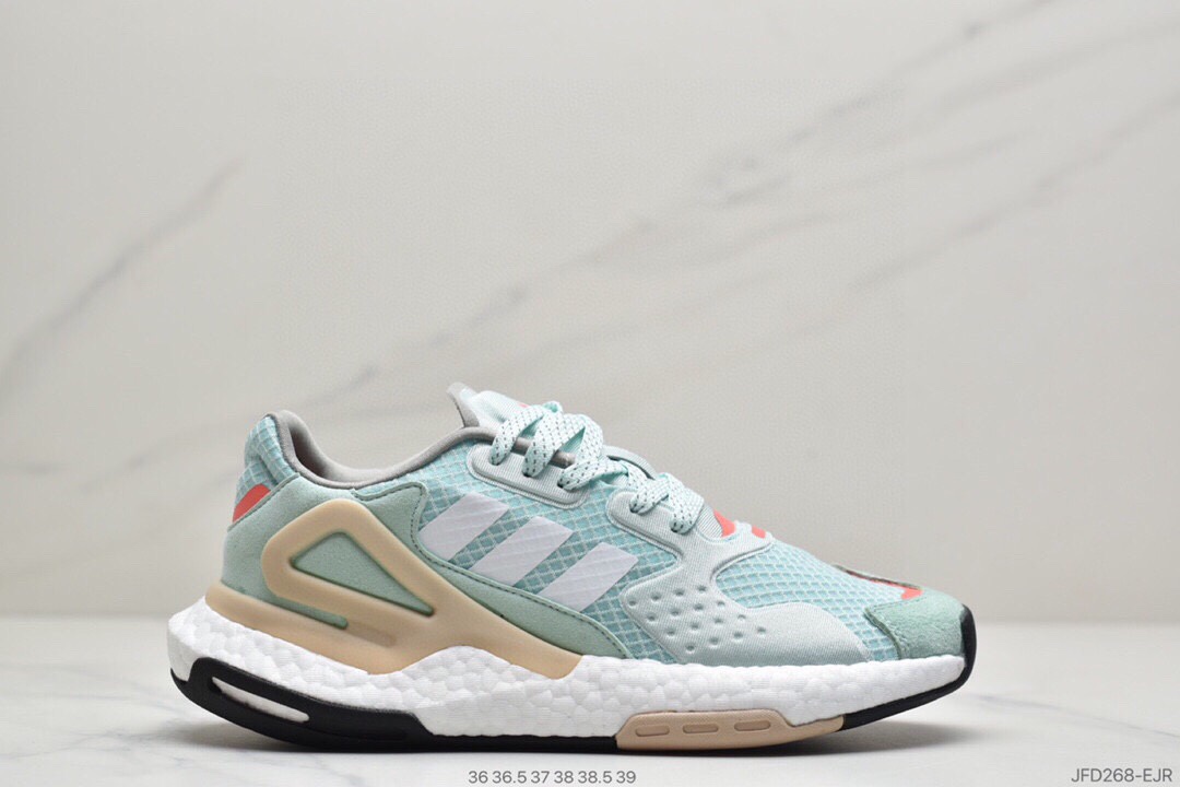 170 adidas三叶草 Originals 2020 Day Jogger Boost 2020版慢跑者系列高弹复古休闲运动跑鞋
