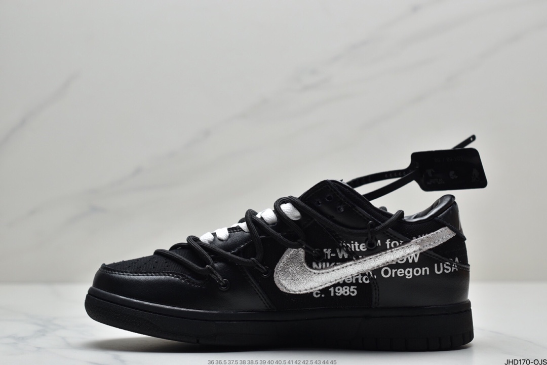 190 Off-White x Nike Dunk Low NO.3白鞋带 蓝扣 纯原大厂DM1602-100