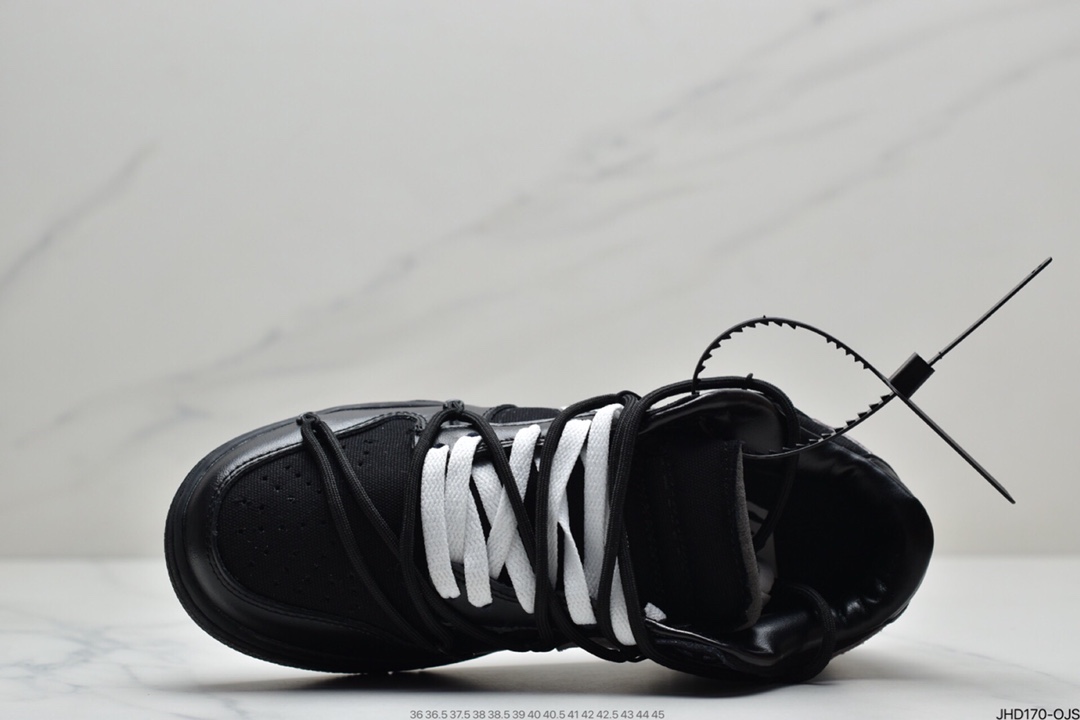 190 Off-White x Nike Dunk Low NO.3白鞋带 蓝扣 纯原大厂DM1602-100