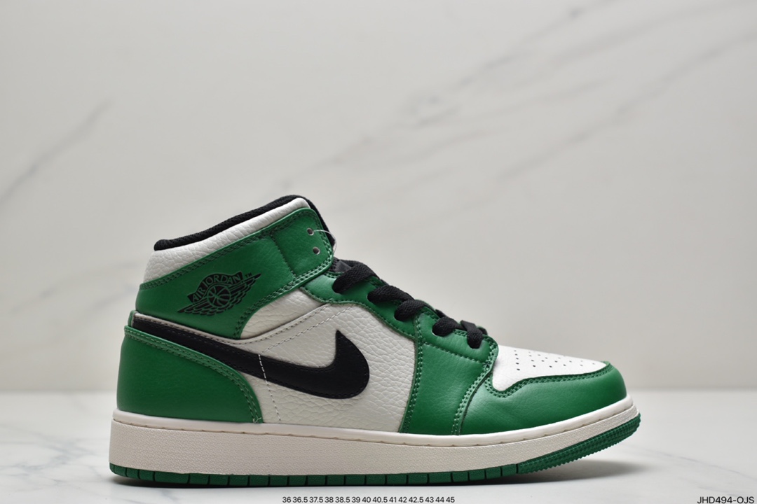 190 Air Jordan 1 Mid ”Obsidian”黑曜石 乔一中邦 554724-174