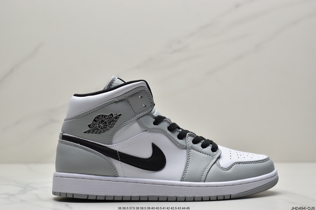 190 Air Jordan 1 Mid ”Obsidian”黑曜石 乔一中邦 554724-174