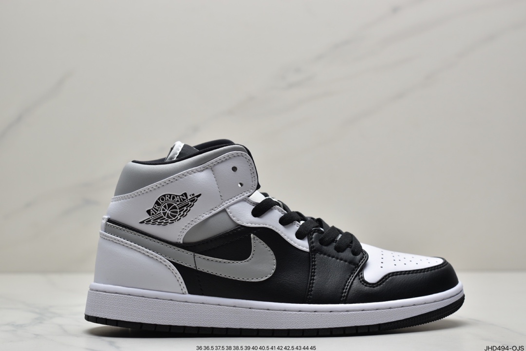 190 Air Jordan 1 Mid ”Obsidian”黑曜石 乔一中邦 554724-174