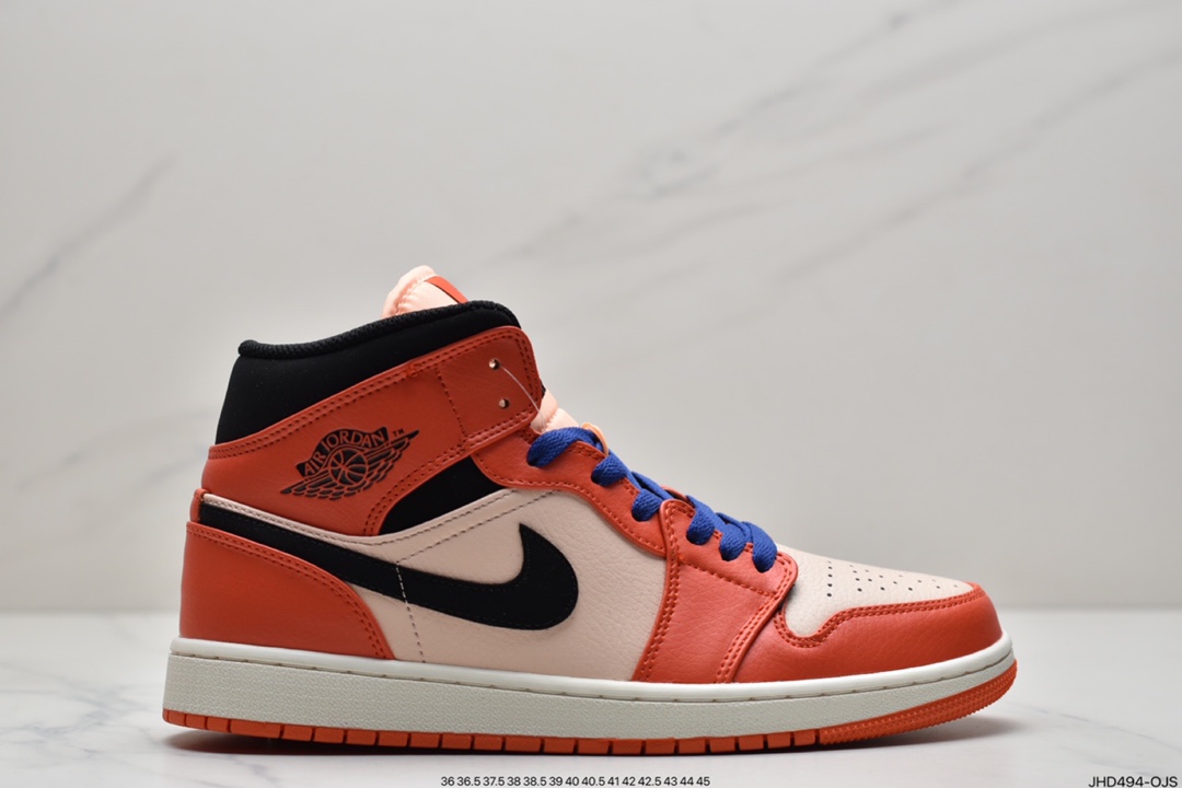190 Air Jordan 1 Mid ”Obsidian”黑曜石 乔一中邦 554724-174