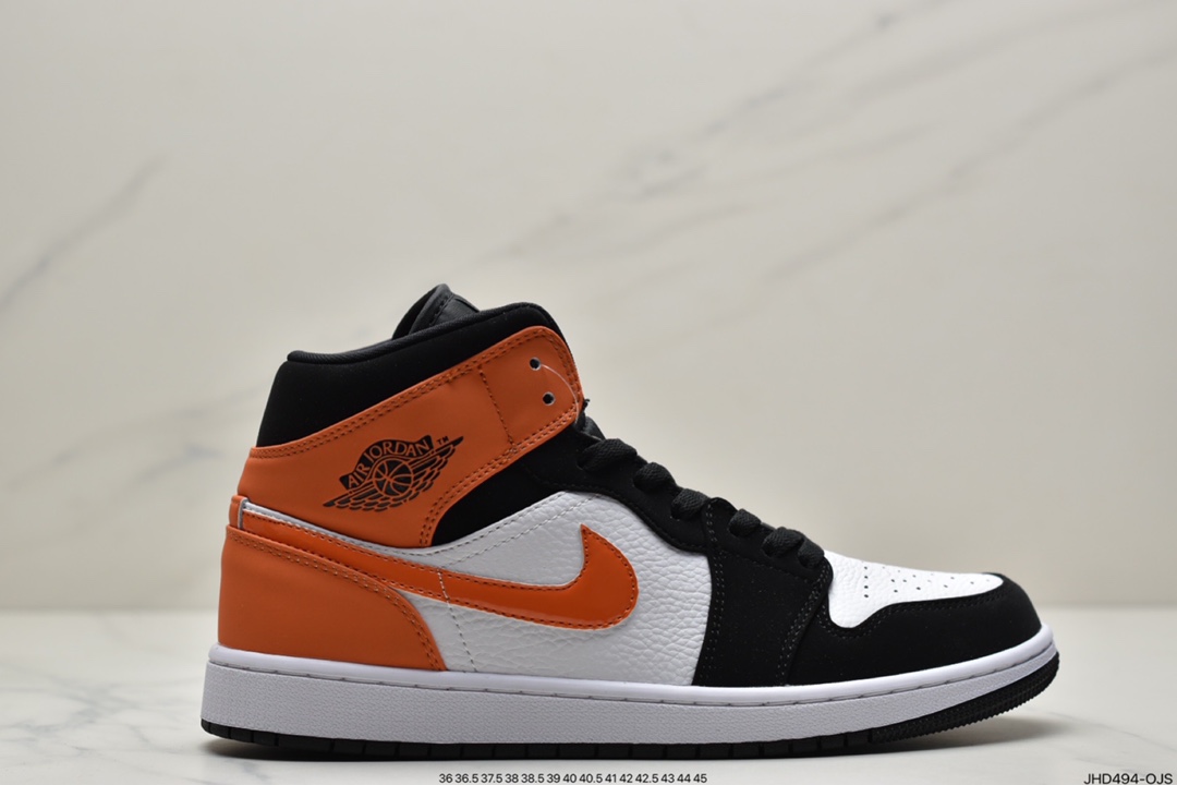 190 Air Jordan 1 Mid ”Obsidian”黑曜石 乔一中邦 554724-174