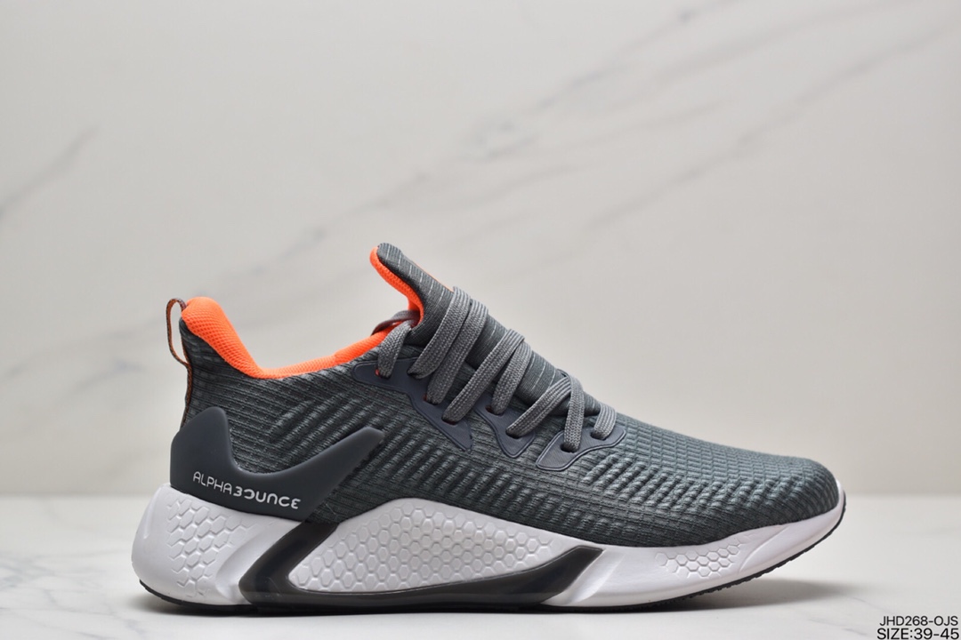 190 Adidas 阿迪达斯 AlphaBounce Beyond m 阿尔法10代 网面休闲跑步鞋 CG5625