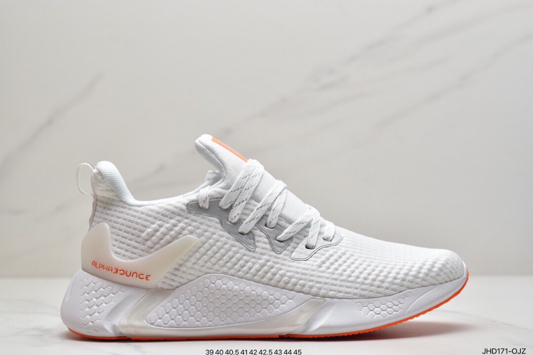 190 Adidas 阿迪达斯 AlphaBounce Beyond m 阿尔法10代 网面休闲跑步鞋 CG5625