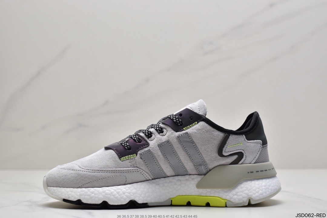 200 阿迪达斯Adidas Nite Jogger 复古休闲运动跑鞋FV3585