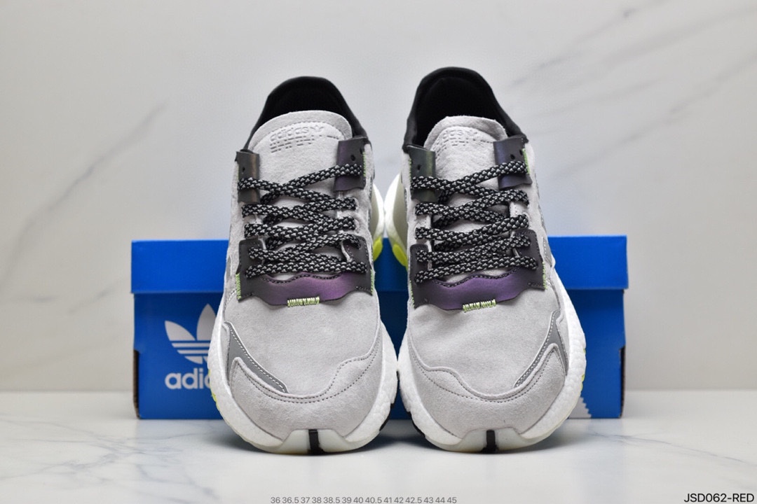 200 阿迪达斯Adidas Nite Jogger 复古休闲运动跑鞋FV3585