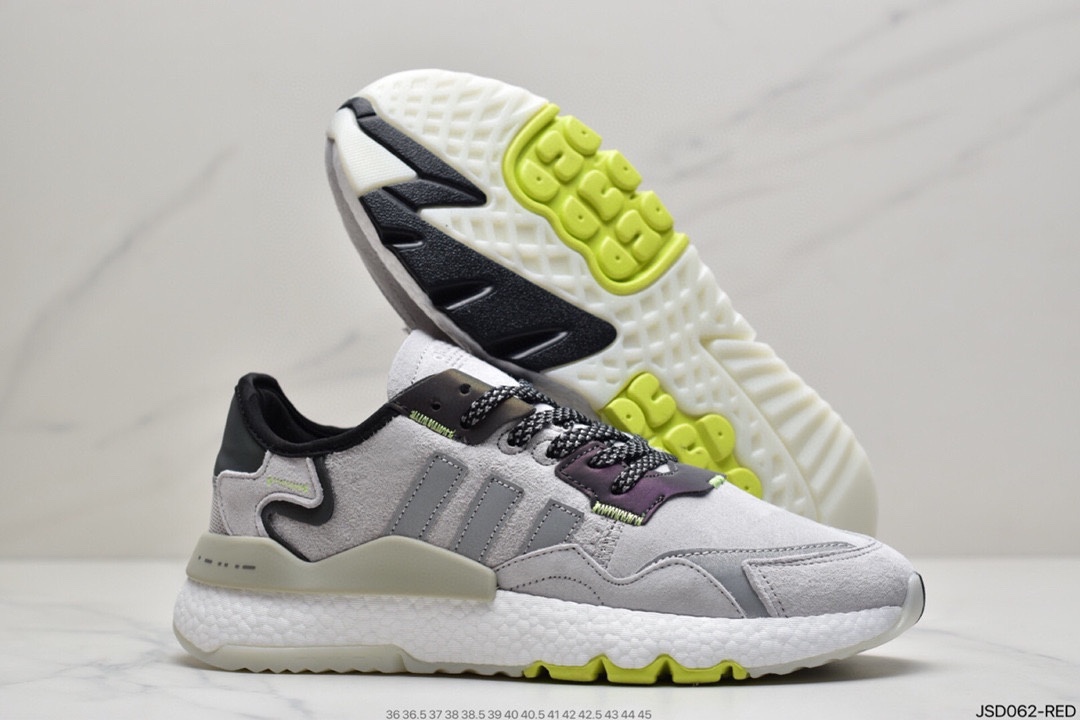 200 阿迪达斯Adidas Nite Jogger 复古休闲运动跑鞋FV3585