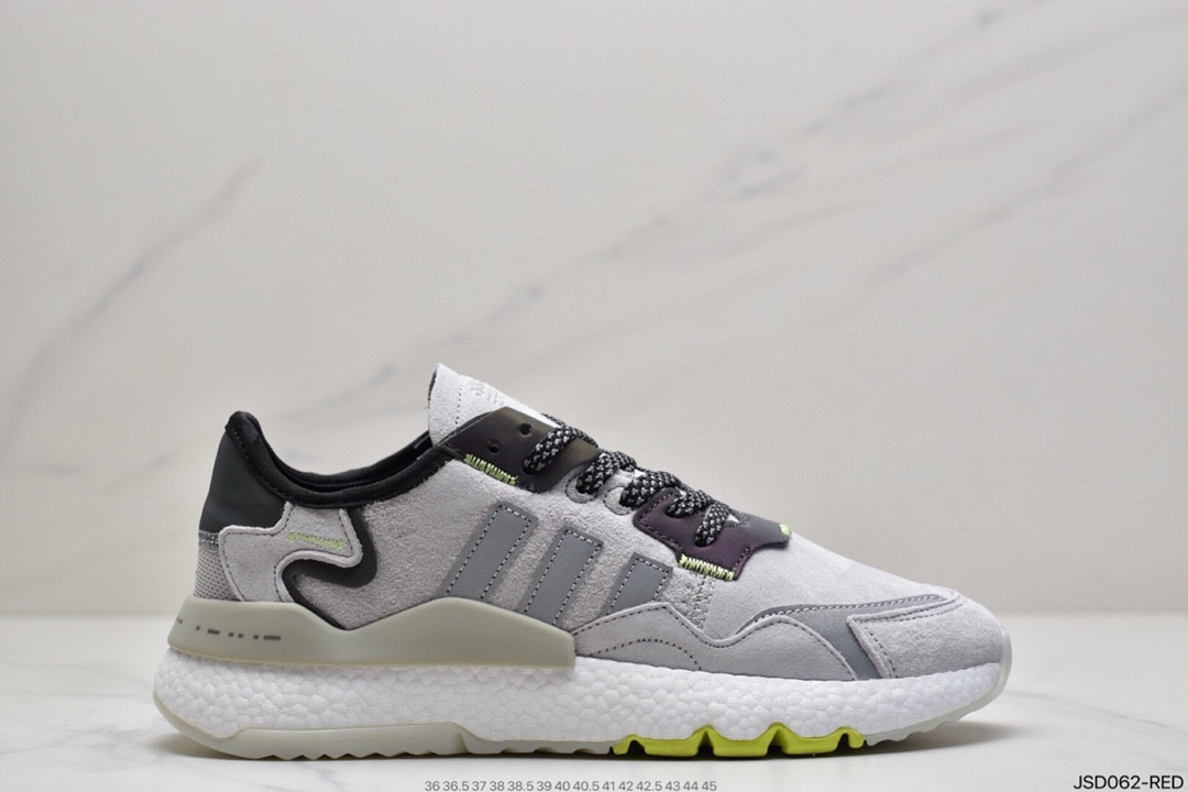 200 阿迪达斯Adidas Nite Jogger 复古休闲运动跑鞋FV3585