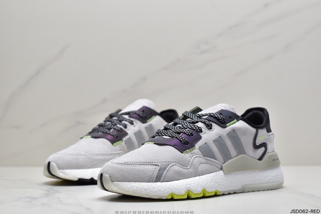 200 阿迪达斯Adidas Nite Jogger 复古休闲运动跑鞋FV3585