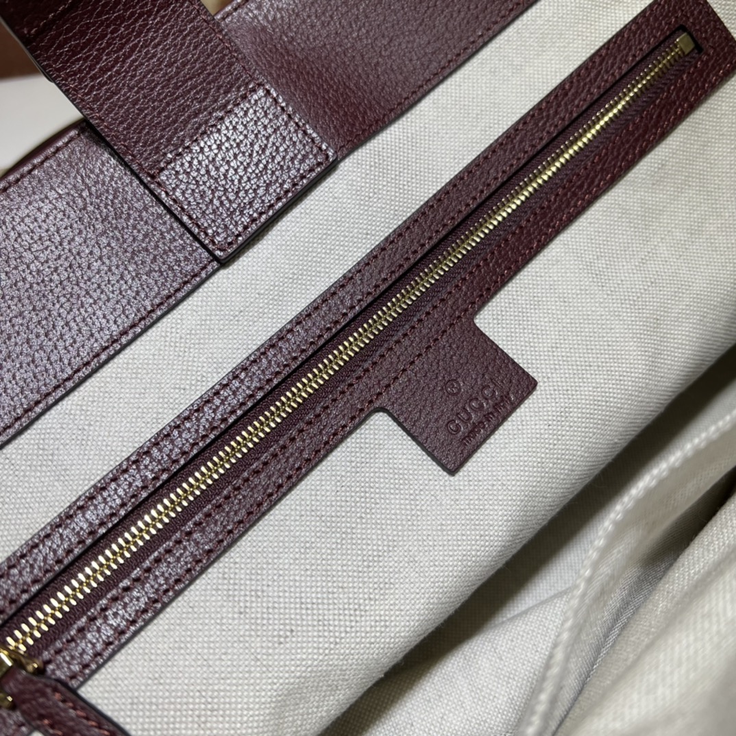 GUCCI古驰Ophidia系列织带中号托特包631685