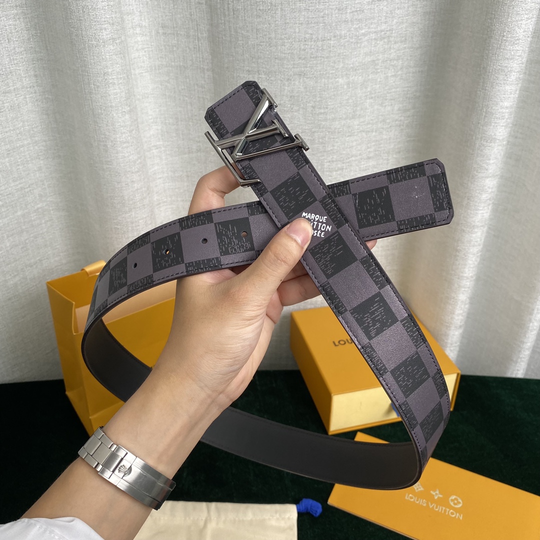 Louis Vuitton Knockoff
 Belts Calfskin Cowhide