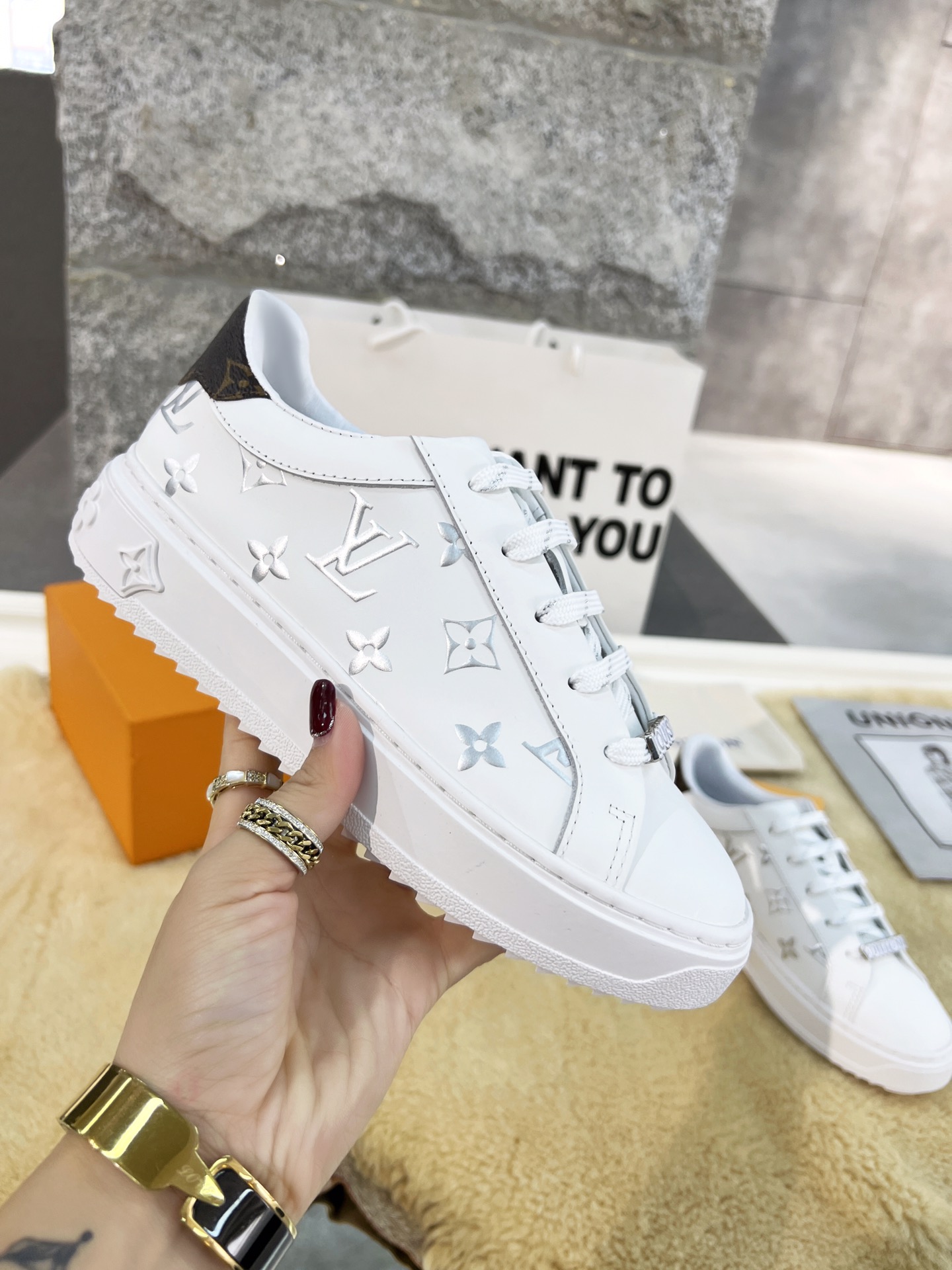 High Quality Replica
 Louis Vuitton Buy
 Shoes Sneakers Gold Silver Monogram Canvas Calfskin Cowhide Rubber Sheepskin Silk Spring Collection Sweatpants