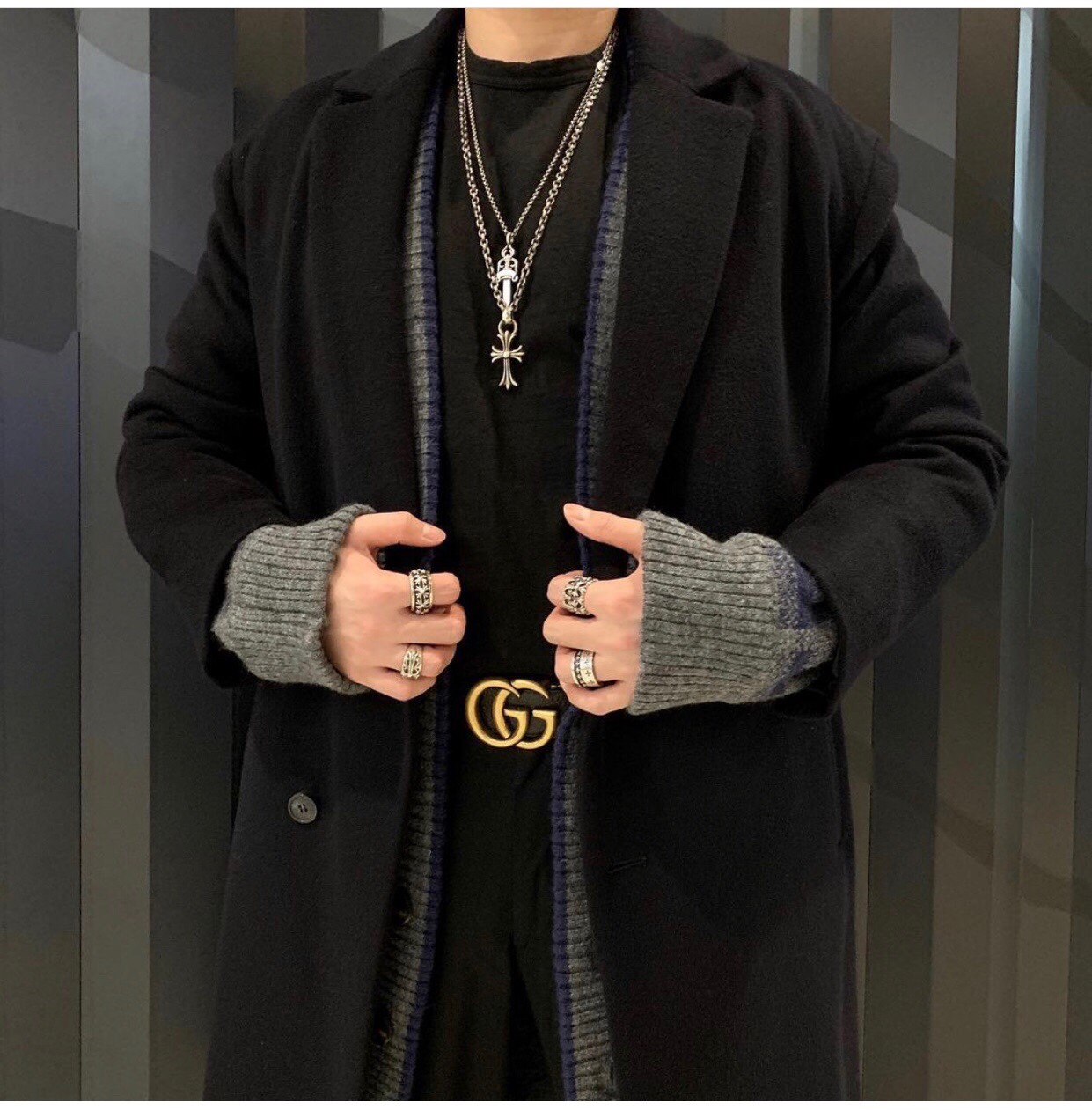 Chrome Hearts 𝐜𝐡𝐫𝐨𝐦𝐞 𝐡𝐞𝐚𝐫𝐭𝐬 克罗心 十字架