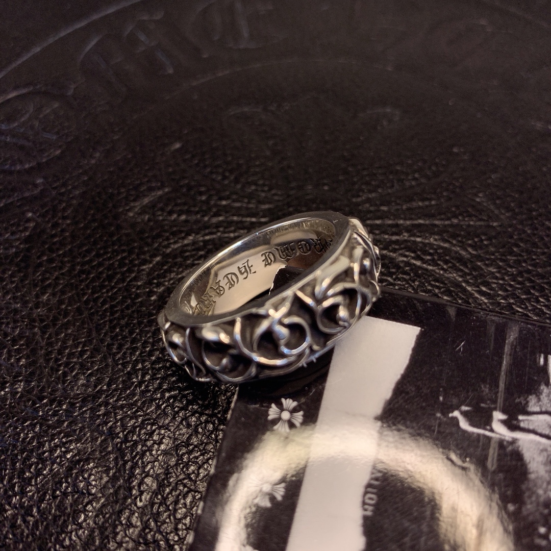 Chrome Hearts 𝐂𝐡𝐫𝐨𝐦𝐞 𝐡𝐞𝐚𝐫𝐭𝐬克罗心 永蔓之腾戒指