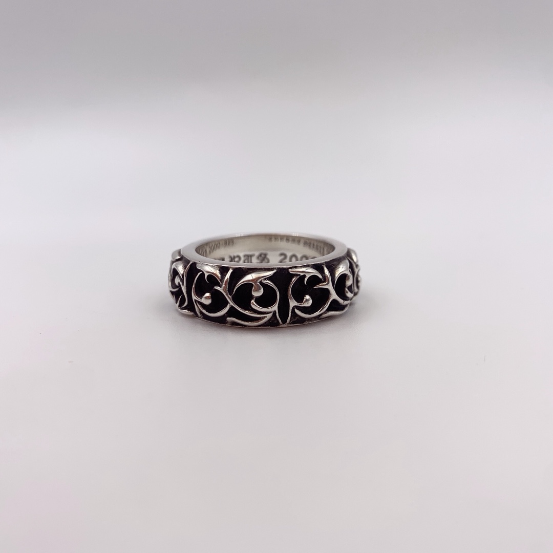 Chrome Hearts 𝐂𝐡𝐫𝐨𝐦𝐞 𝐡𝐞𝐚𝐫𝐭𝐬克罗心 永蔓之腾戒指