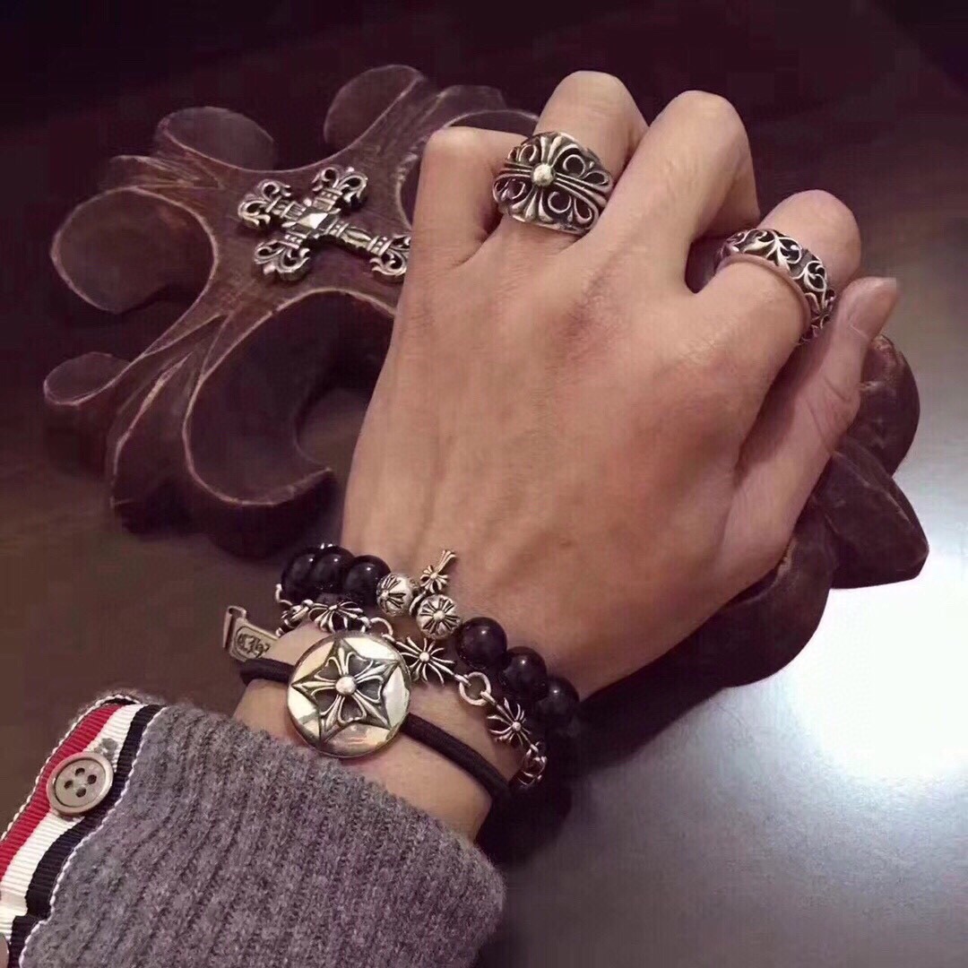 Chrome Hearts 𝐂𝐡𝐫𝐨𝐦𝐞 𝐡𝐞𝐚𝐫𝐭𝐬克罗心 永蔓之腾戒指