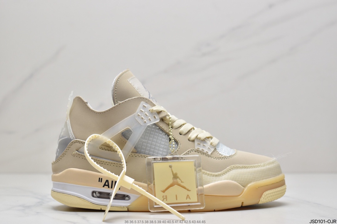 200 Air Jordan 4 Retro PREMIUM 乔4白水泥原盒原配 840606 308497