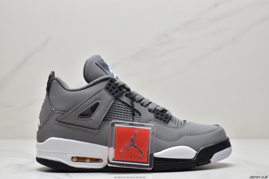 200 Air Jordan 4 Retro PREMIUM 乔4白水泥原盒原配 840606 308497