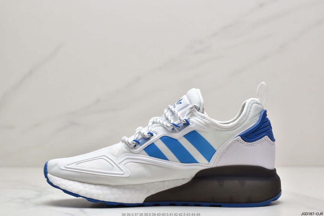 180 阿迪达斯 ZX 2K Boost  这款街头经典板鞋G55568