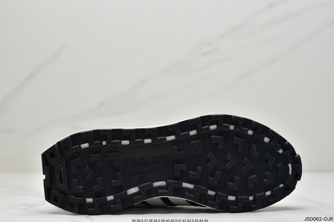200 阿迪达斯adidas Racing 1 Boost Prototype  速度轻盈复古系列百搭透气运动慢跑鞋 HO3078