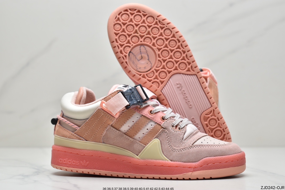 240 阿迪达斯 Adidas BAD BUNNY FORUM 低帮运动板鞋GW0265